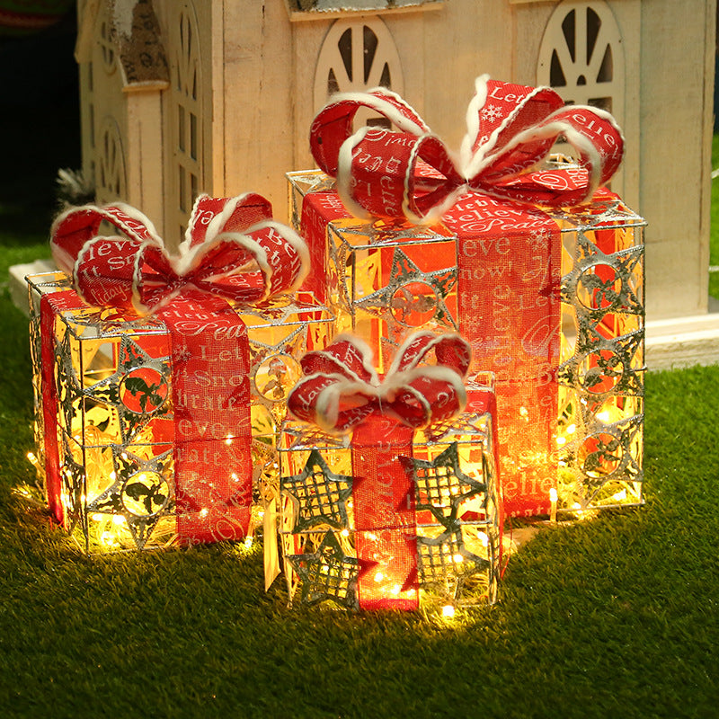 Christmas lighting gift box